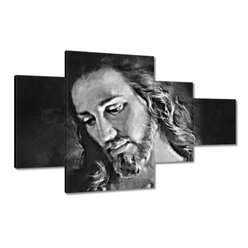 Toile Jésus Christ 130 x 80 cm une présence bienveillante pour votre foyer