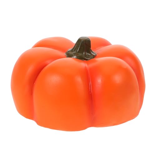 Happyyami Guardallaves Oculto para Exteriores: Llavero Oculto con Forma de Calabaza, Resistente a la Intemperie, Adorno de plástico para jardín, Patio y césped.