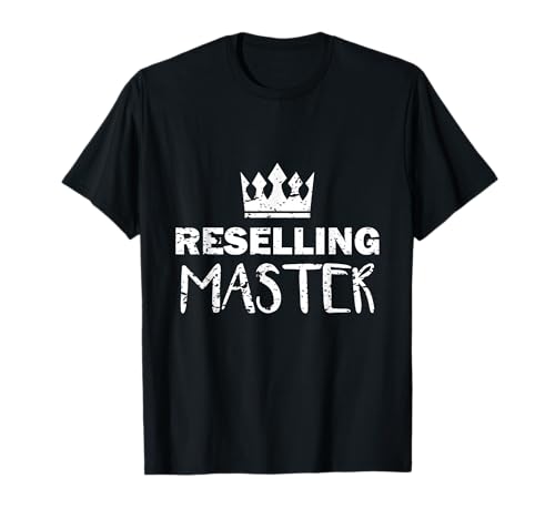 Flea Market Reselling Master for Vendors Yard Sales T-Shirt
