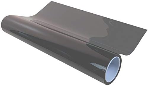 24" x20' feet Black Window Tint Film Roll - Light Shade 50% VLT for Car and Residential Privacy Glass Easy DIY