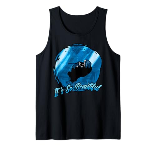 Anglerfish Encontró la Luz Tan Hermosa Angler Fish Lover Camiseta sin Mangas