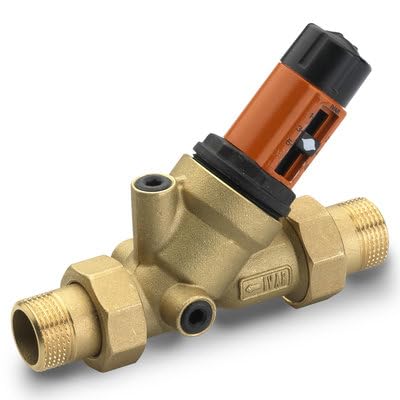 made in ITALY RIDUTTORE DI PRESSIONE REGOLABILE CON FILTRO IVAR (1 POLLICE)