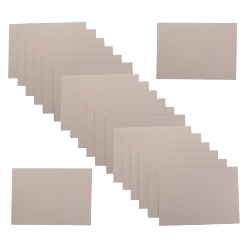 Carton Gris Épais 1 MM HEALSOPTHY A4 Support Renforcé Rigide Loisirs Créatifs