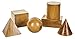 Geometrical Models Set - 6 Shapes, Large Scale - Made of Solid Wood, Polished - 3-Dimensional Learning Tool for Geometry, Spatial Recognition and Visualizing Calculus - Eisco Labs