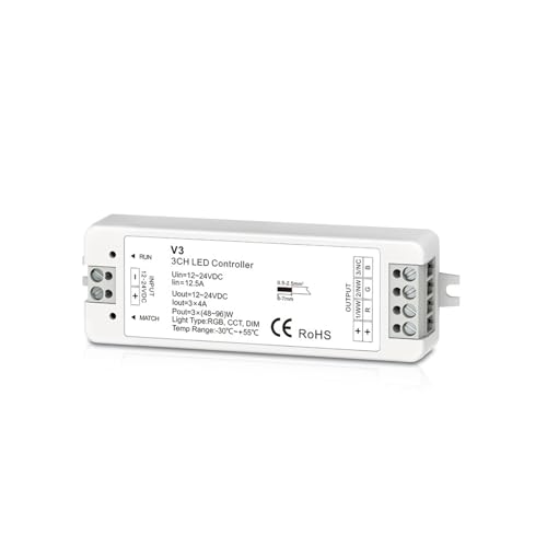 Contrôleur LED 12-24V pour une ambiance lumineuse sur mesure au salon