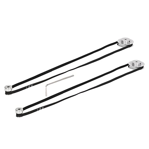 2 �Z�b�g�����z�C�[�� 20T 60T GT2 �^�C�~���O�x���g�v�[���[ 3D �v�����^ CNC ���՗p (5mm 5mm ���a)