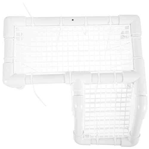 YARNOW タートル テラス タートルライト トリグモエンクロージャキット クモ 大きな亀の水槽 パッド クレステッドゲッコー 亀のテーブル 隠れ家 水槽ライト プール プラスチック 白い