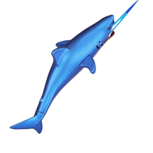 Encendedor Antiviento Shark Torch con Diseño Metálico Azul