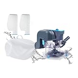 Cordless Rechargeable Pool Leaf Vacuum, Ultra Strong Suction...