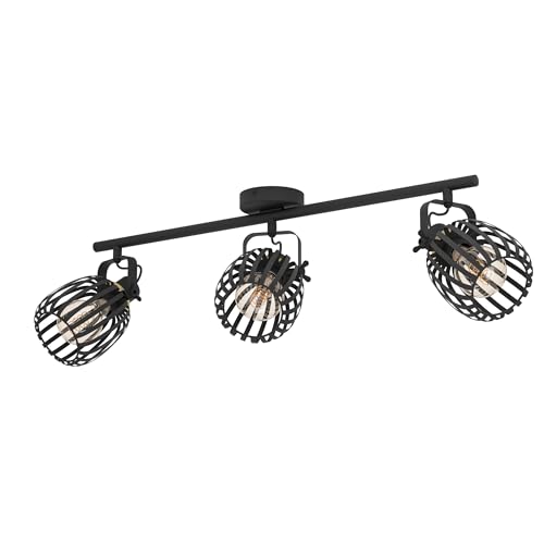 Lampe de plafond avec douille E27 Girona Eglo luminaire spot orientable