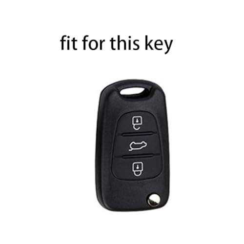 Carcasa premium para llave Hyundai I20 I30 Ix25 de alta gama 4