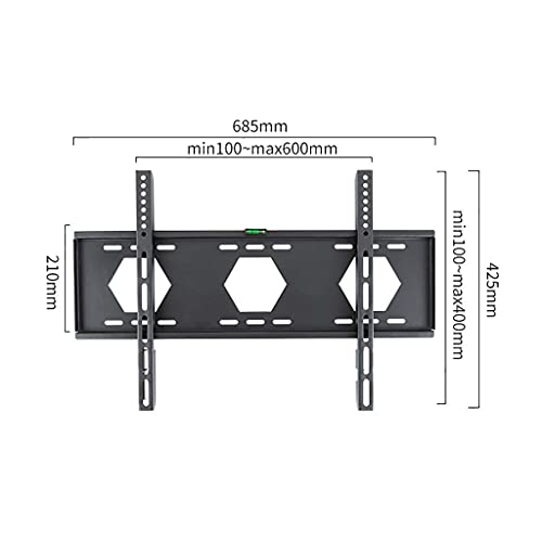 Support TV réglable pour corriger un écran de travers et sécuriser 70 kg - 6