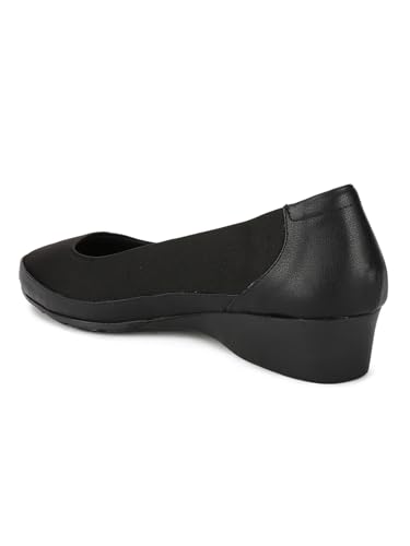 Image of Bata Women's Wedge Heel Ballerina