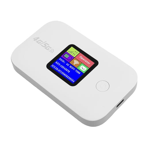 Image of Fabater High Speed 4G 5G LTE Hotspot Portable Wireless Router for Laptops and Phones with SIM Card Slot