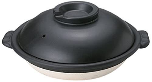 Amazon｜3個セット スッポン鍋 黒8号ｽｯﾎﾟﾝ鍋 [28 x R25 x 10.5cm] 萬古