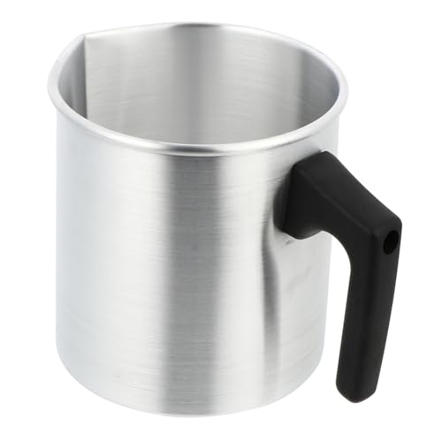 OSALADI Wax Melting Pitcher 1.2l Candle Making Tins Ergonomic Heat-Resistant Handle