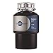 InSinkErator Garbage Disposal, Badger 1HP Continuous Feed, 1 HP, Black