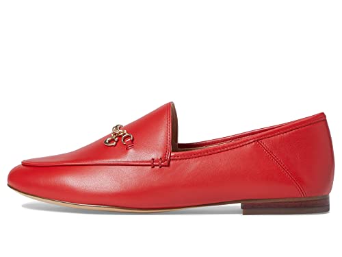 Coach Hanna Leather Loafer Sports Red 9 B (M) #TOP29