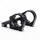 Construcción resistente: hecho de aleación de aluminio 6061 de alta resistencia, este vástago de montaje directo promete fiabilidad en senderos difíciles y terrenos irregulares.