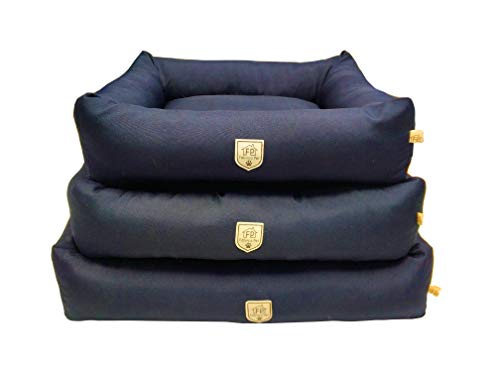 Cama Fábrica Pet para Cães, Pequeno, Azul