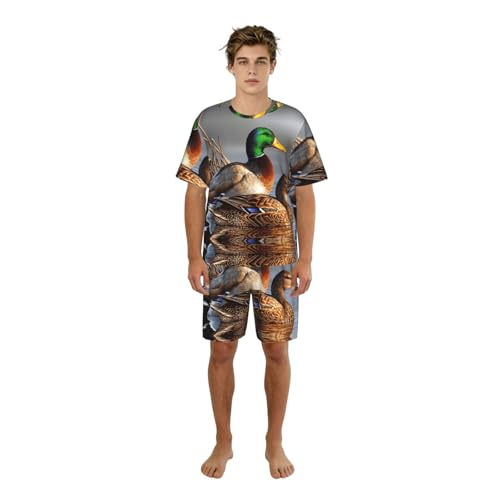 Pyjama colvert homme pour soirées d'été décontractées en homewear