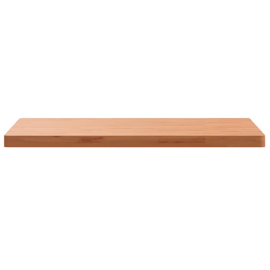 vidaXL Piano per Tavolo 90x90x4 cm Quadrato Legno Massello di Faggio