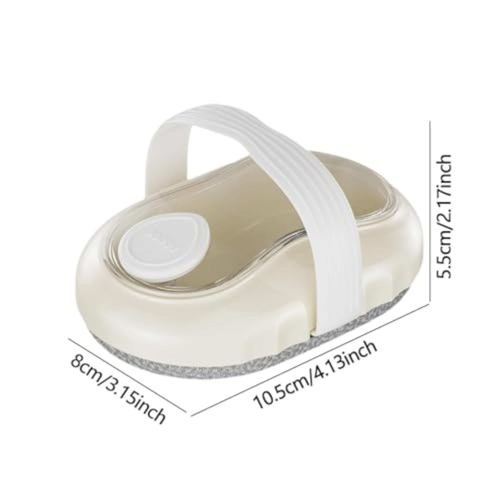 Comfortable Reusable Bath Brush for Home Use