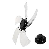 Remplacement des pales du ventilateur - le remplacement des pales du ventilateur est facile à installer et à utiliser, ce qui permet d'économiser du temps et des efforts, apportant plus de commodité à votre vie quotidienne, pales de ventilateur de sol