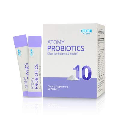 Atomy Probiotics Digestive Balance & Health Dietary Supplement, 60 Packets