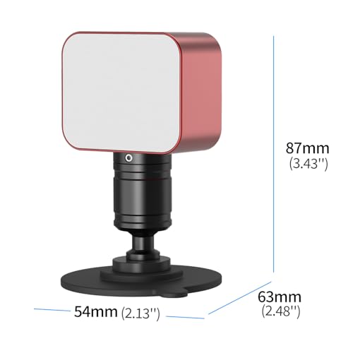 Mini support léger photo avec vis 1/4 et fixation nano-adhésive
