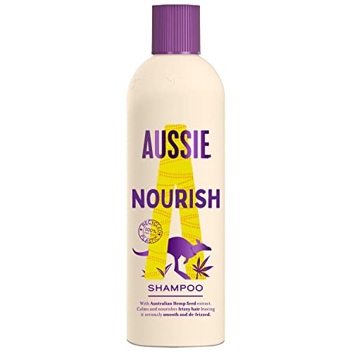 Aussie Nourish Champú 300 ml, Champú Nutrición, Para Pelo Que Necesita Nutrición