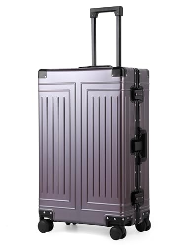Valise cabine aluminium 55x35x22 cm approuvée par les compagnies pour éviter les frais d'un bagage
