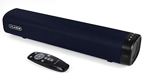 VILINICE 50W Sound Bar, 16-Inch Small Sound Bars for...