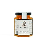 MIEL DE AZAHAR GOURMET: La Miel de AZAHAR de 250 gr de Bertín Osborne, tiene un aroma floral suave que recuerda a la flor de Azahar con un sabor dulce y persistente y una textura cremosa. Es una miel elaborada a partir del néctar de árboles cítricos como el naranjo y el limonero.