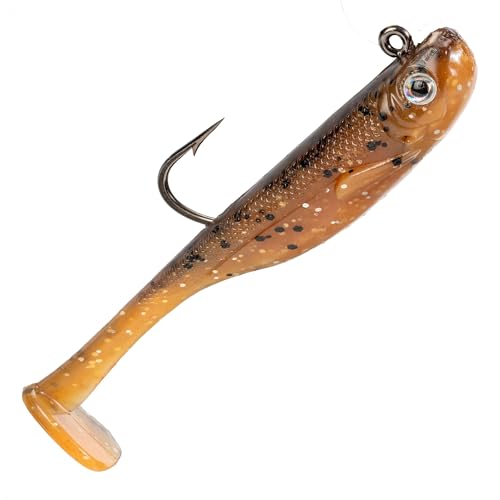Leurre plastique souple Strike King Homing Minnow pour déclencher les poissons méfiants au sonar