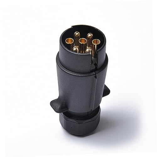 Ciieeo Way Trailer Plug Connector Durable Plastic Design Compatible with European Standard Cars Includes Socket with Plug for Seamless Wiring