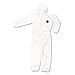 MCR SAFETY TY127SX4 Tyvek Coverall W Hood,4XL,PK25