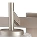 Quorum 520-2-65 Contemporary Modern Two Light Vanity in Pewter, Nickel, Silver Finish,