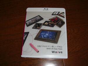 レア Waive GIG 「サヨナラ？」愛しい平成よ Blu-Ray レア Waive GIG 「サヨナラ？」愛しい平成よ Blu-Ray レア Waive