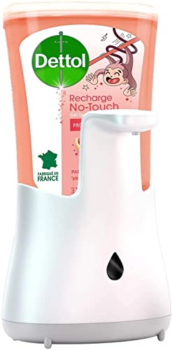 Dettol No Touch Kit Classic Distributeur Automatique de Savon, Pamplemousse, 250ml