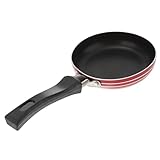 Veemoon Sartén Antiadherente Mini 12 Cm Color Aleatorio Sartén Práctica para Tortillas y Filetes Utensilio de Cocina Compacto para Hogar y Restaurante Color Aleatorio