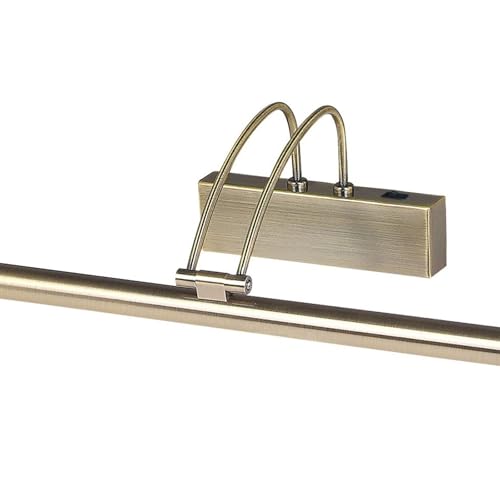 Searchlight Lampada Led Per Quadri Piktura, Ottone Anticato - 4