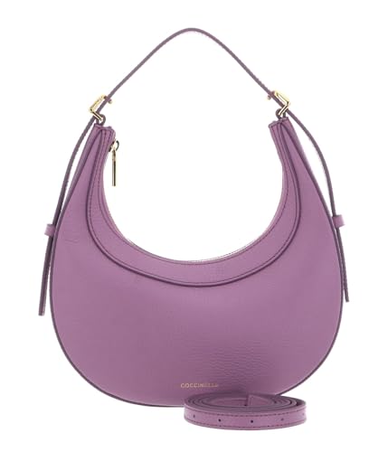 Sac à épaule Coccinelle Whisper en cuir véritable | Artisanat et luxe discret