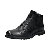 bugatti Herren Schlupfstiefel, Männer Stiefel Kaltfutter,Winterstiefel,Winterschuhe,uebergangsstiefel,uebergangsschuhe,schwarz (1000),45 EU/EU UK