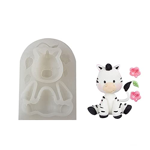漫画猿ウサギ象キリンシリコーンシュガークラフト型樹脂カップケーキベーキングフォンダンケーキデコレーションツール動物ベーキングモールド