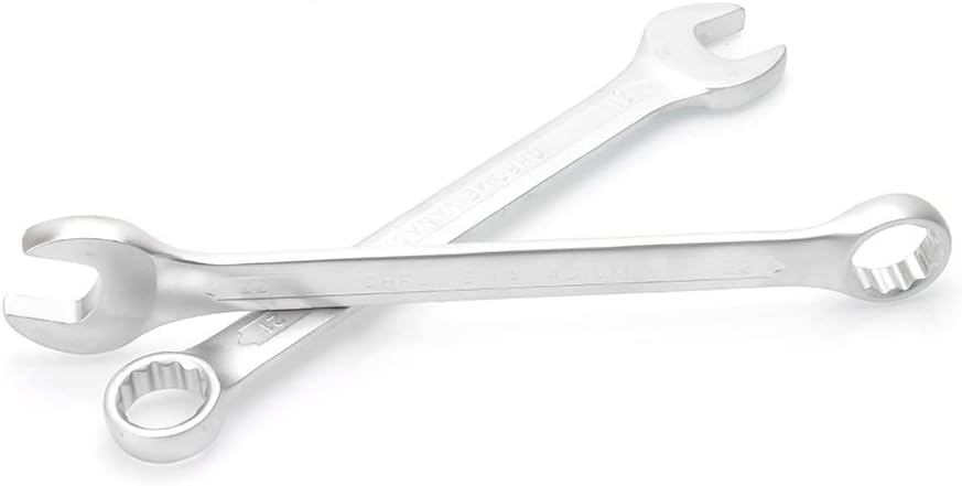 23-Pack Combination Wrench Key Set End Spanner Hand Tool with Storage Pouch Chrome Vanadium