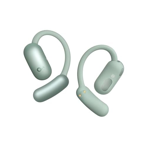 soundcore AeroFit 2 by Anker, Open-Ear Headphones, Adjustable Ear Hooks, Snug Fit, Rich Bass, Hi-Res, 42H Playtime, Bluetooth 5.4, IP55, AI Clear Calls, Wireless Charging,Translation Earbuds
