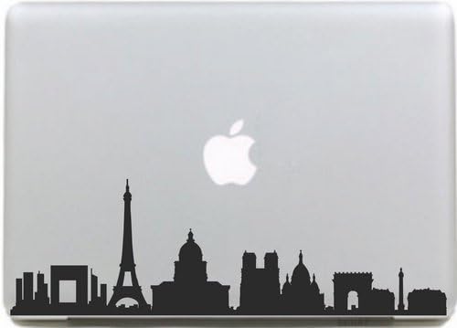Sykiila City Skyline Creative Decorative Decals Stickers Air Pro Laptop Stickers Current 13 inches