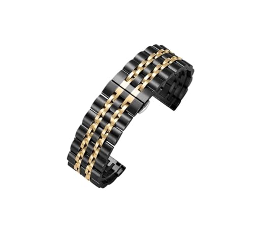 [LOKLNEYK] �����X�e�����X�x���g�ɓK������TicWatch Pro 3 Ultra/E3/GTX�x���g�A�N�Z�T���[(Black-gold,For Ticwatc Pro 4g-lte)