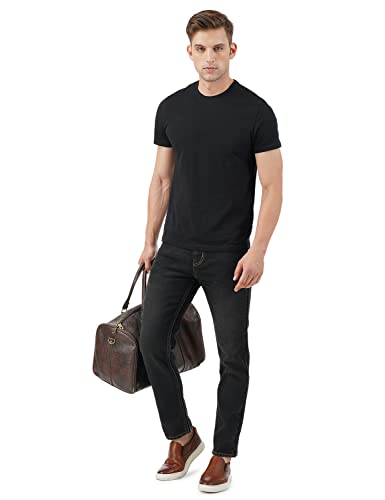 Image of INKD Men's Stretchable Regular Fit Contrast Stitch Jeans